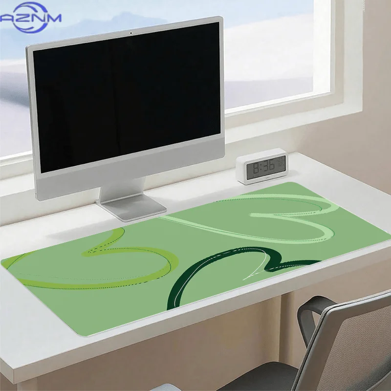1pc Mouse Pad  cm, Non Slip Extended Table Mat, Heart Shaped Pattern Desk Mat for Office Home Decor, Soft Fabric Surface Keyboar