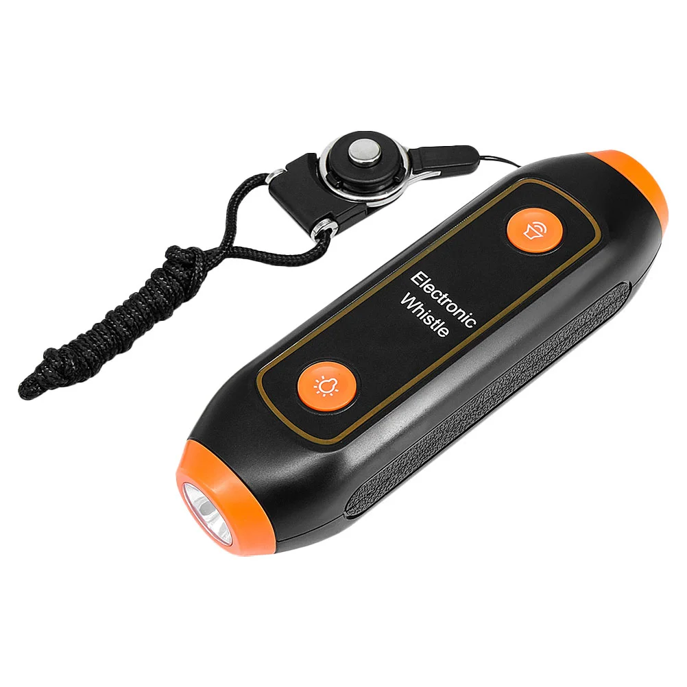 Instrument Electronic Whistle Electric for Coaches Anti Barking Device Orange Abs