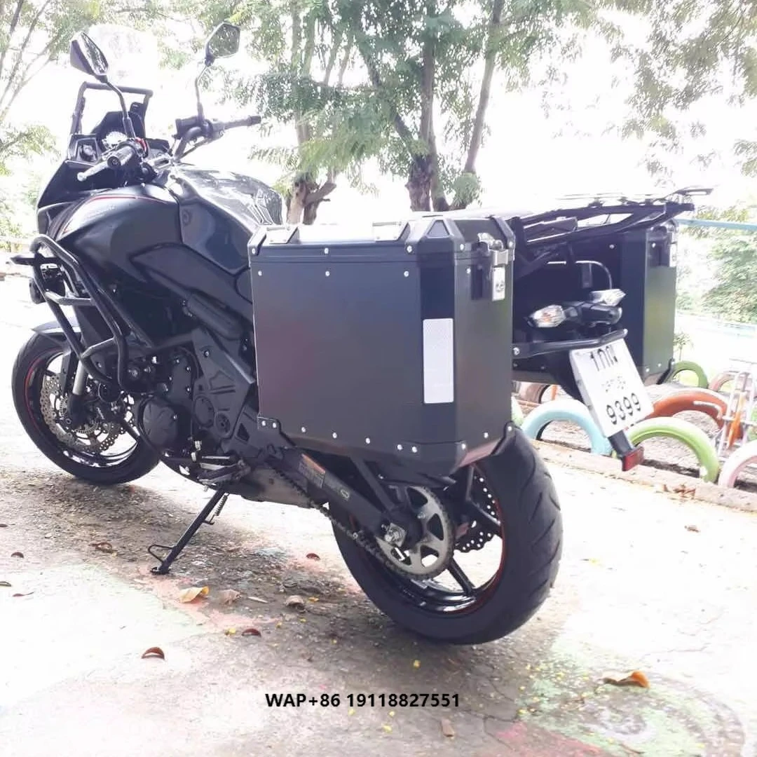 

36L Black Or Silver Aluminium Motorcycle Side Box For The Full Types Of Motorcycles