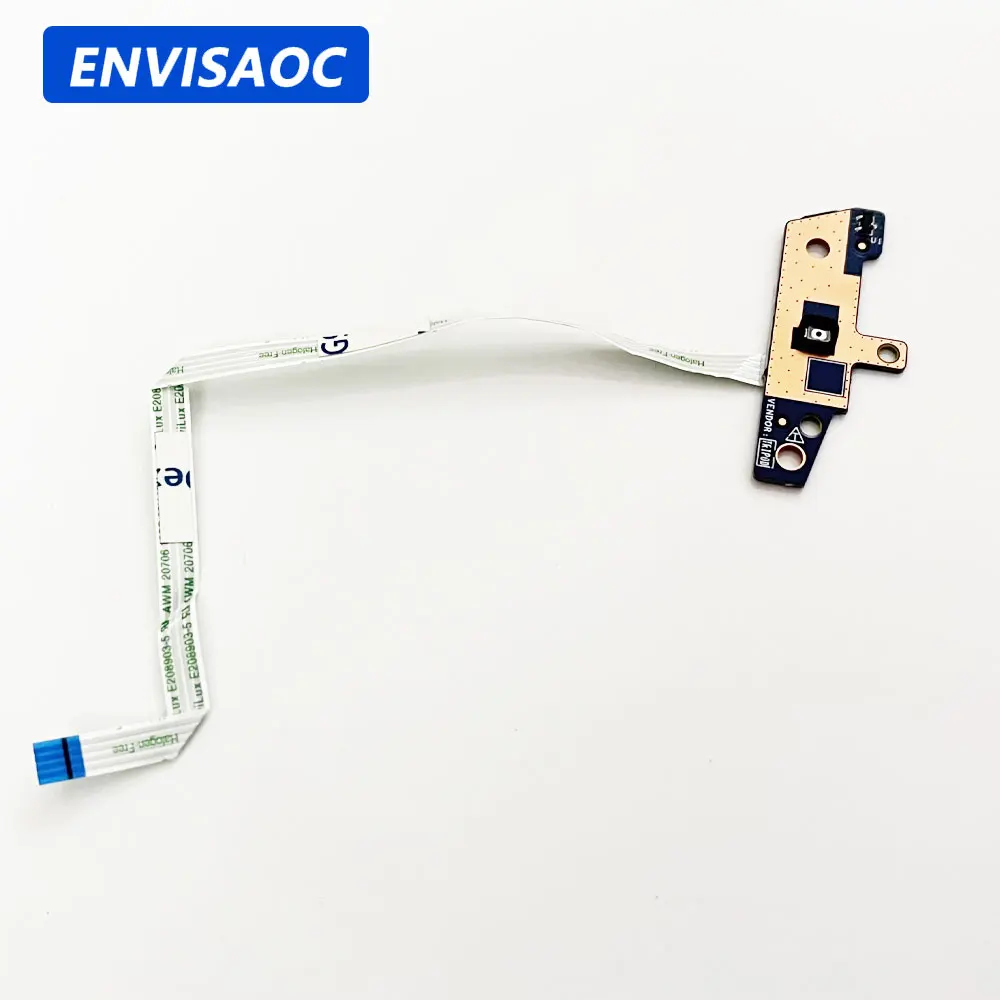 Cable de Repuesto para Botón de Encendido/Apagado de Laptop Dell Inspiron 3480 3482 3481 3493 Vostro 3480 3482 3490, LS-G713P
