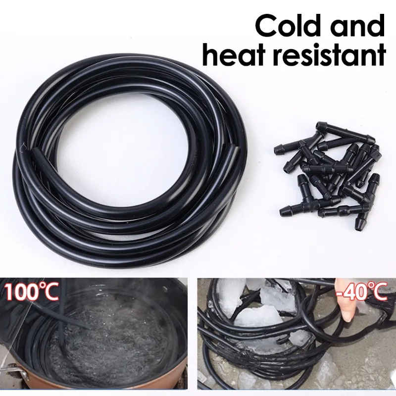 Car Windshield Wiper Washer Hose Spray Hose Connector T Y I Type Car Wiper Nozzle Glass Cleaning Hose Connector Fittings