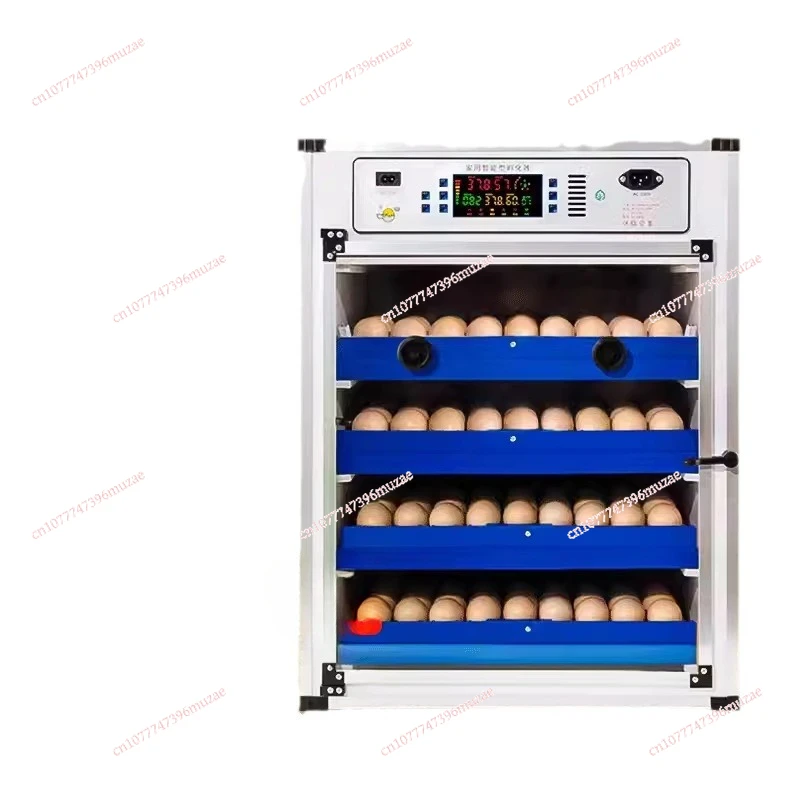 204 Eggs Dual Electric Edition Incubator Machine Temperature Humidity Automatic Egg Incubator for Chicken Quail Bird Egg Hatch