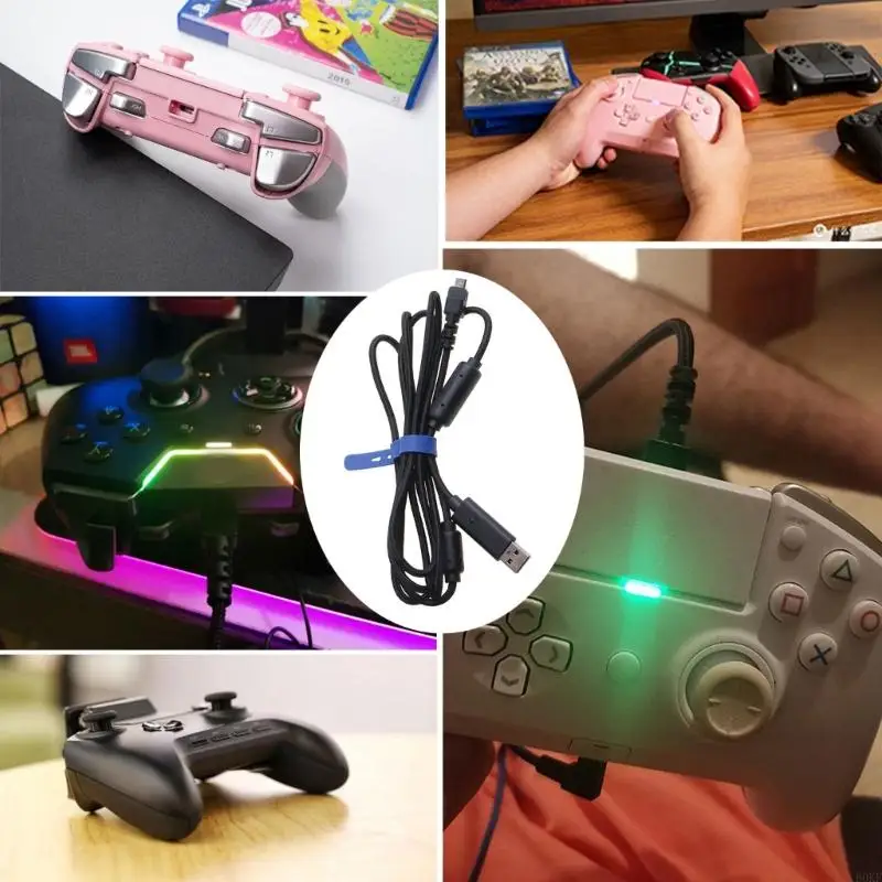 

Игровой контроллер B0KF, USB-кабель, игровые аксессуары для замены геймпада Raiju проводная линия