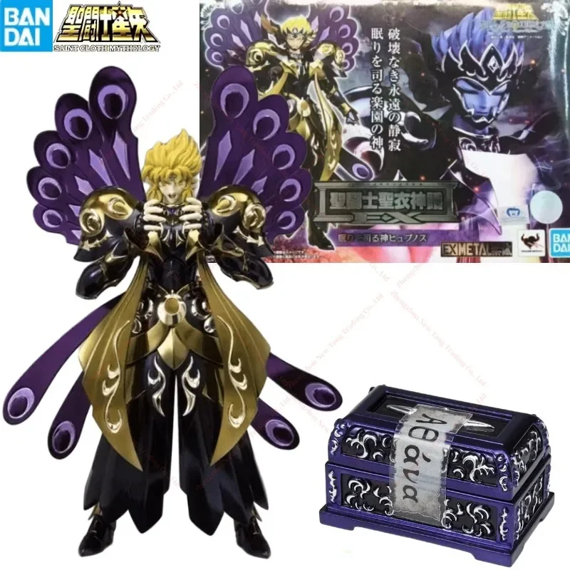 Original BANDAI Saint Cloth Myth EX Metal Hades Hypnos God of Sleep Anime Action Figure in Stock