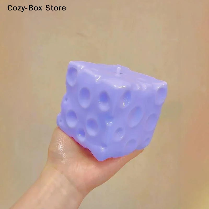 [ZY]1Pc Blueberry Cheese Cake Toy Soft Slow Rebound Texture Stress Relief Ball Finger Pressure Relief Toy[ZY]