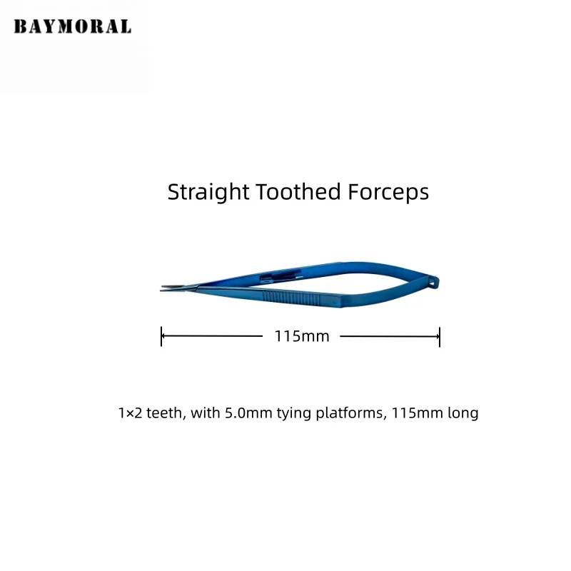 ملقط العيون ملقط مسنن مستقيم #1