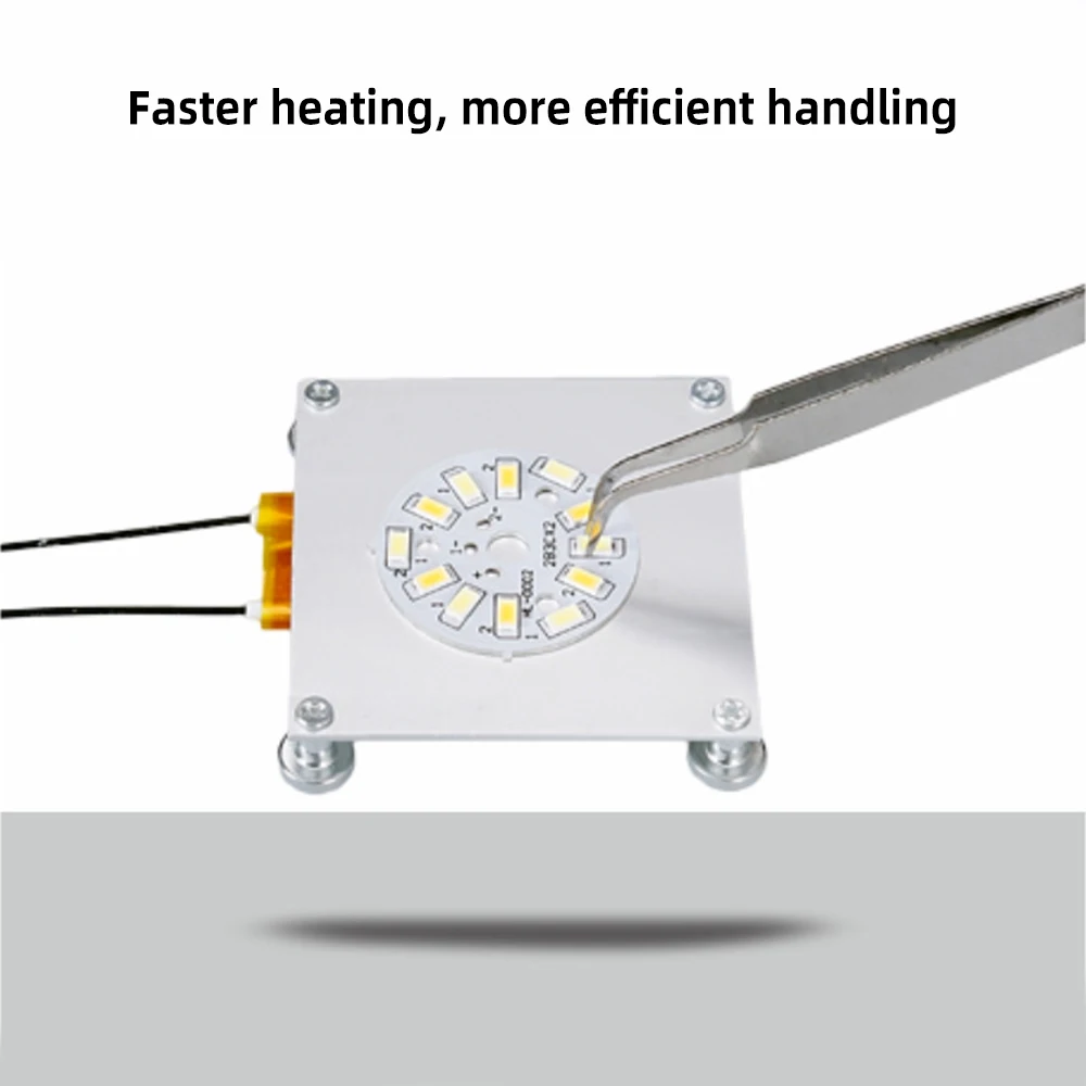 Estación de desoldadura de cuentas LED, herramientas de reparación LED, placa calefactora PTC, almohadilla de soldadura, placa calefactora