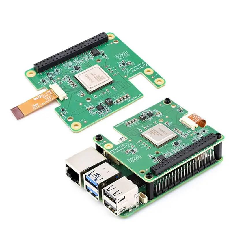 

Акция: Комплект AI-платы HAT+ 13Tops AI Board Kit для Raspberry Pi 5 с официальным оригинальным HAT+ Hailo8l PCIe M.2 для Raspberry Pi 5