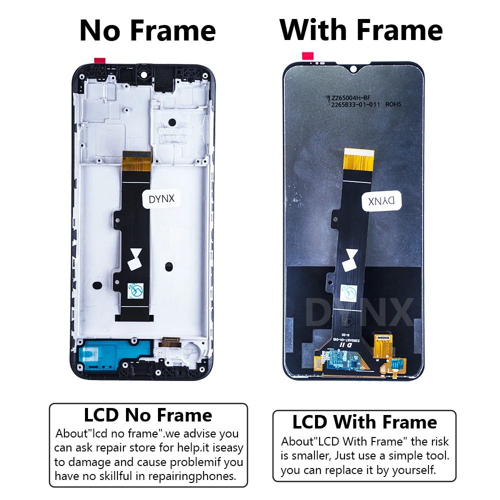 6.5\'\' IPS LCD For Motorola Moto G10 G20 G30 LCD Display Touch Screen Digitizer With Frame Replacement For Moto G20 XT2128-2 LCD