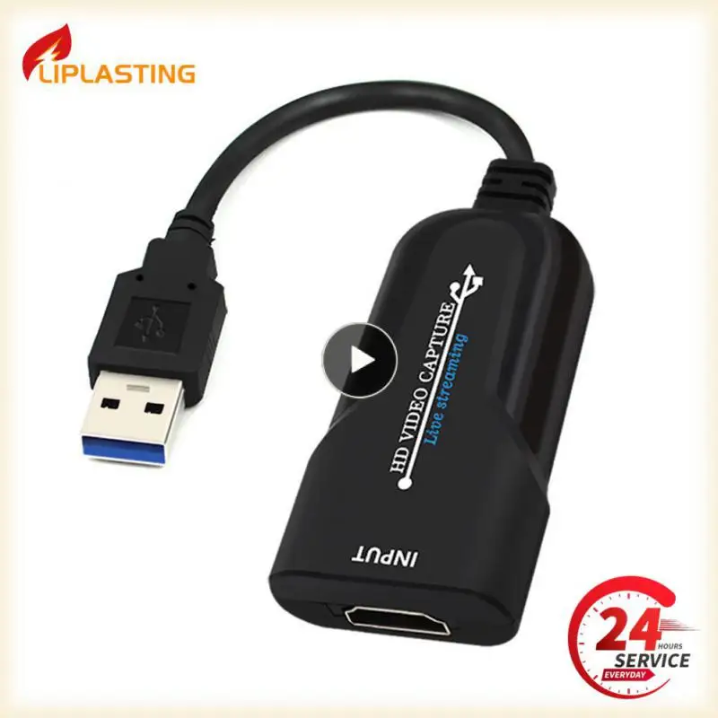 Placa De Video Mini HDMI-compatible Usb 2.0 Plug And Play 1080p 60hz For Live Broadcasts Video Recording Game Capture Card