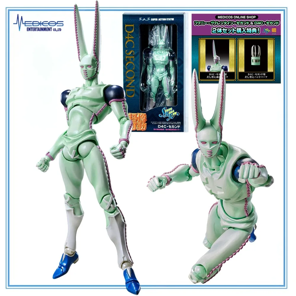 100% Original en Stock, Figura de Acción Super Entertainment de Medicos Entertainment, Steel Ball Run, Dirty Deeds Done, Juguetes de Segunda Mano Baratos