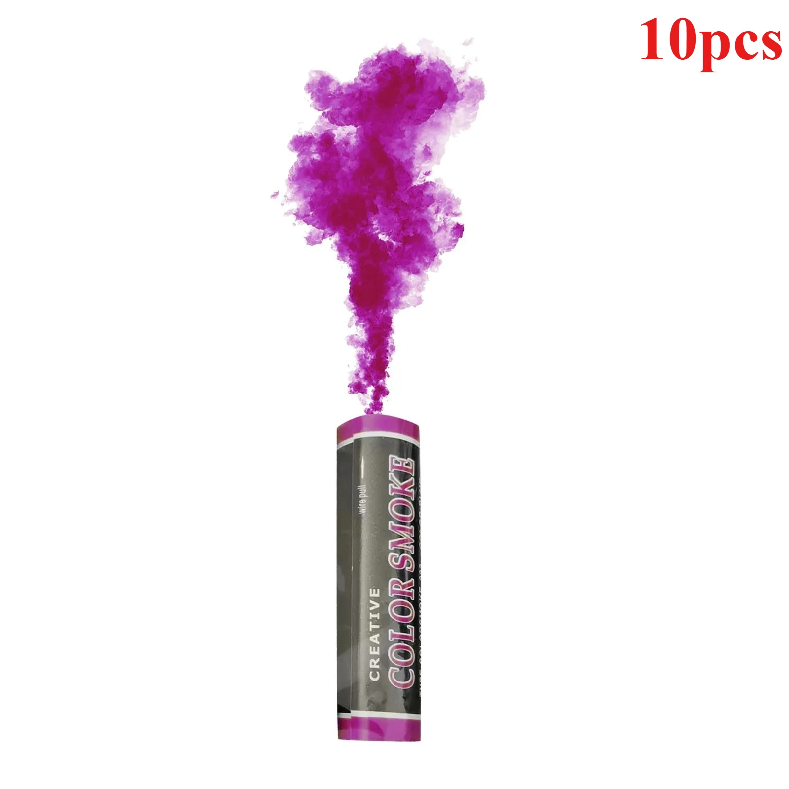 3/5/10pcs Colorful Smokes Fog Handheld Smoke Tube Wedding Creativity Smoke-Stick Atmosphere Prop Party Decor Photography Use image 3