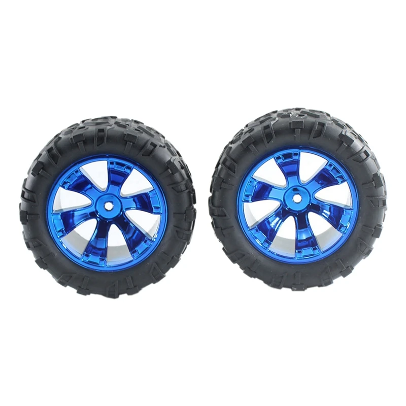 2Pcs Remote Control Car Tire Parts For Wltoys 144018 Left Tire Group Wearing Parts Tire