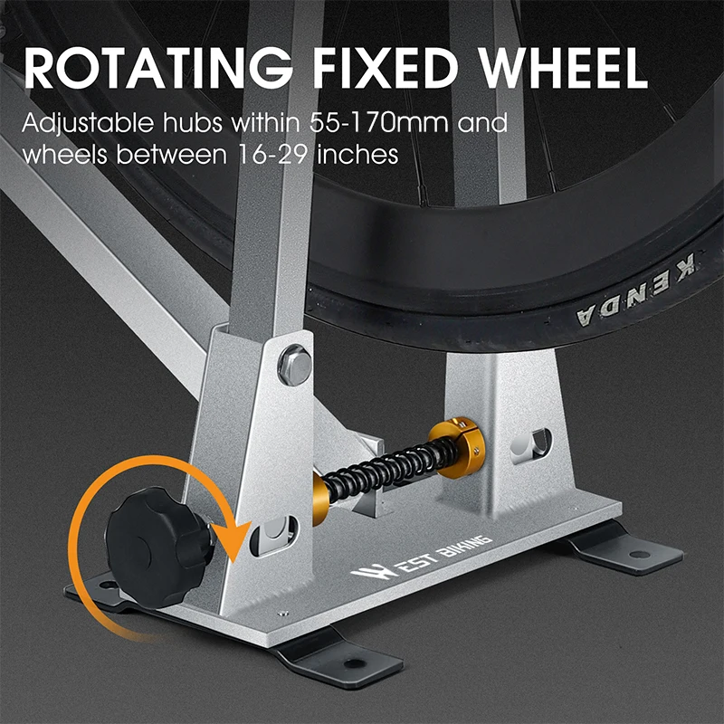 WEST BIKING Pro Wheel Truing Stand With Dial Indicator Gauge Adjustment Rims MTB Road Bike Wheel Set BMX Bicycle Repair Tools