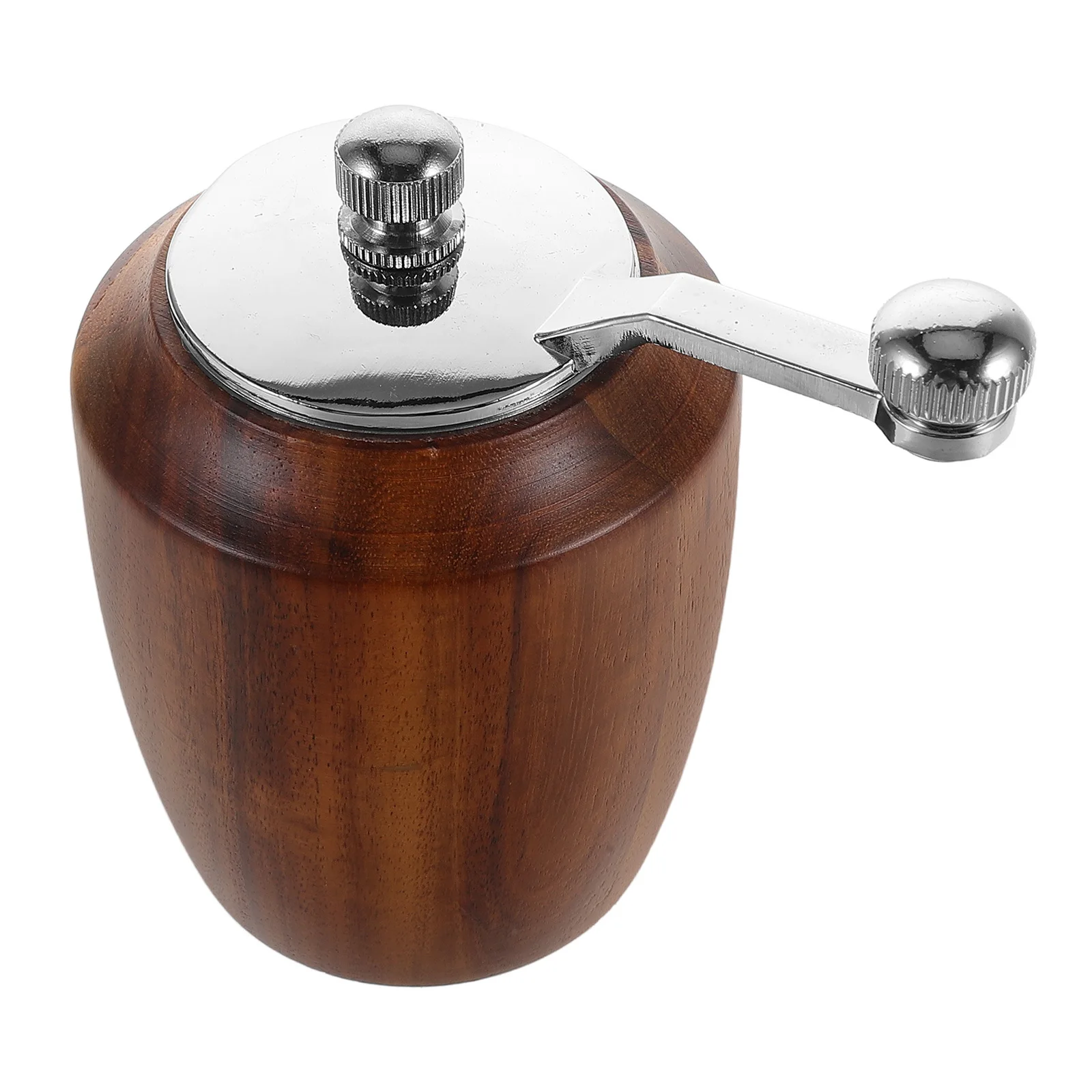 

Portable Hand Operated Spice Grinder Manual Mill for Pepper Salt Coffee Beans Ideal for Kitchen Camping Grill Adjustable