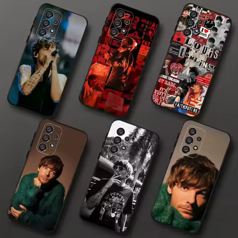 Louis Faith Future T-Tomlinson Phone Case For Samsung Galaxy A20,A21s,A22,A31,A32,A52,A53,A72,73,A80,A91 Soft Black Cover