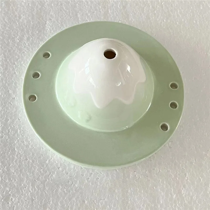 Ceramic Pet Water Fountain Cover Electronics Drinker For Cats Pet Drinking Fountain Lid Cat Water Dispenser Cap Pet Fountain Top