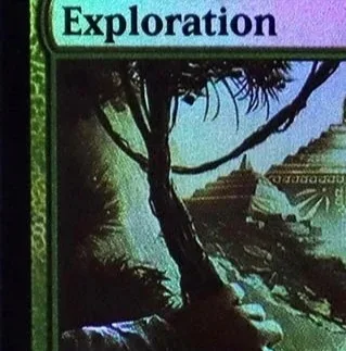 Image of "Exploration" Benutzerdefinierte TCG-Proxy-Karten, Schwarze Hochwertige Spielkarten für Brettspiele