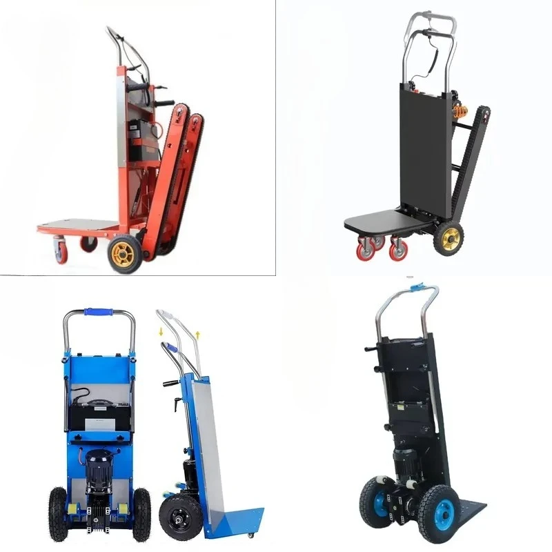 

Powered Electric Stair Climbing Trolley Hand Cart for Heavy Cargo for Stair Climbing Machine