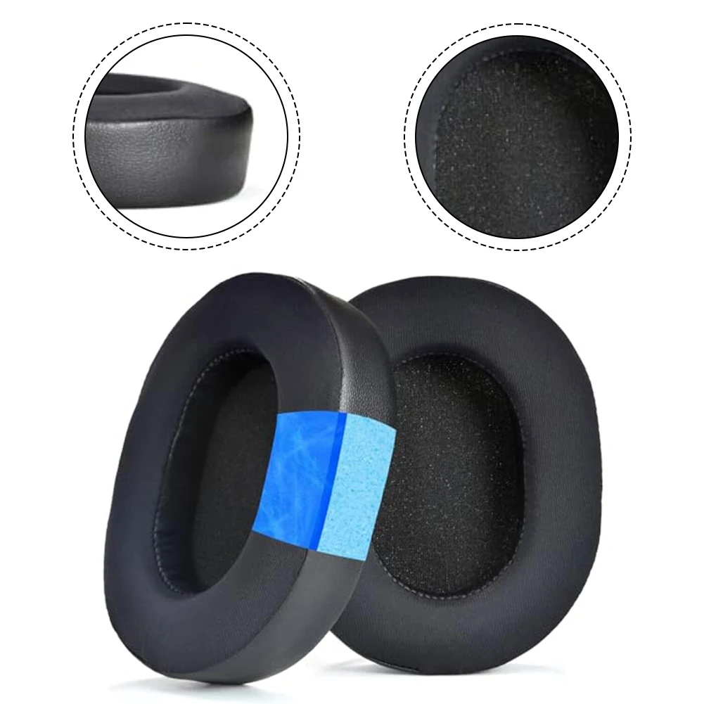 Replacement Ear Cushions for Razer for blackshark V3Pro Made from PU Material for Comfortable Fit and Noise Reduction