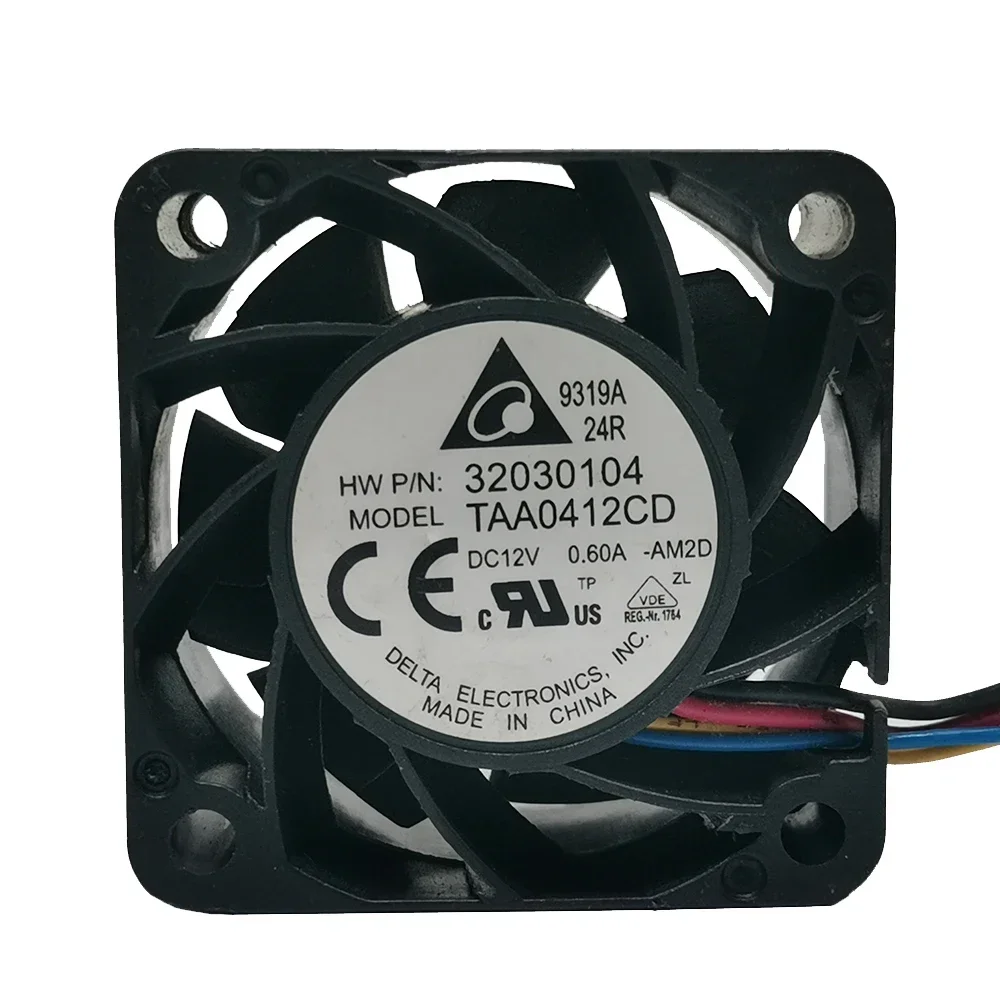 

+New for Brand original taa0412cd delta 4020 fan 12V cooling fan large air volume 4cm fan PWM 4-wire 3-wire 2-wire