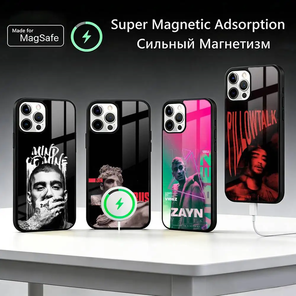 

Чехол для телефона Z-Zayn M-Malik Room под лестницей для iPhone 17,16,15,14,13,12,11 Plus, Pro Max для беспроводной зарядки Magsafe