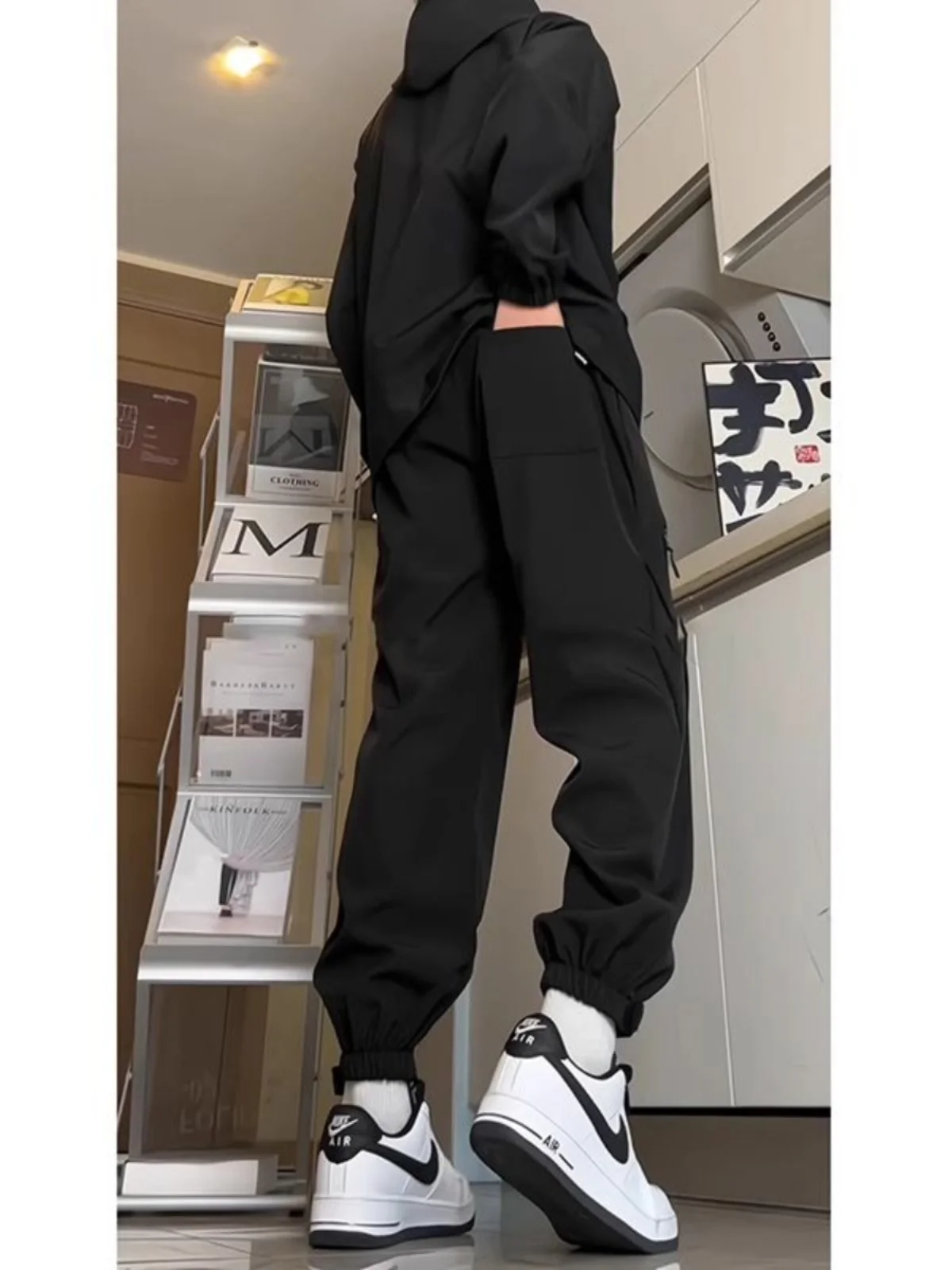 Damen Outdoor Softshell Gefütterte Hose Winddicht Wasserdicht Cargo-Hose Herbst Winter Outdoor-Arbeitshose