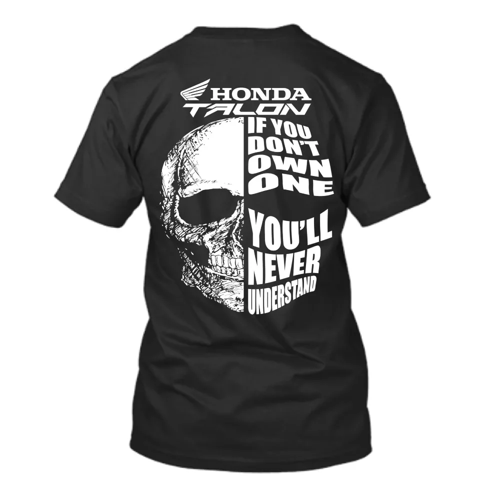 

Мужская и женская футболка Honda Talon Personality Tee, летняя футболка для езды на мотоцикле, для бездорожья, с короткими рукавами, весенний гоночный топ