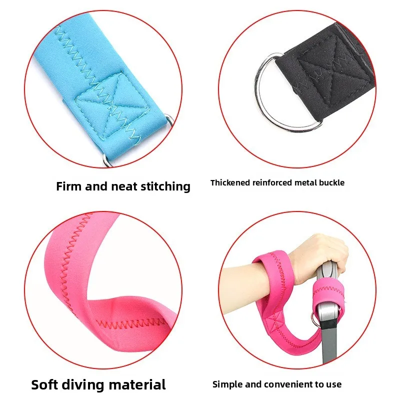 

Новые регулируемые ремни для коляски, черные с мягкой мягкой ручкой, защитный ремешок на запястье, противоскользящий браслет, защитный аксессуар