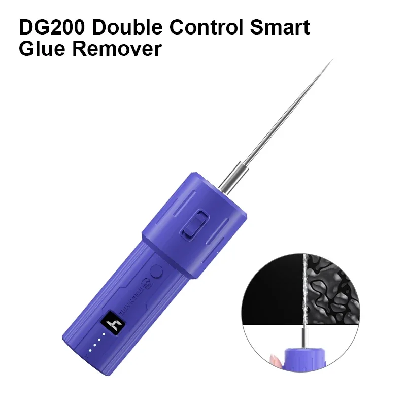 MECHANIC DG200 Electric Glue Removal Tool for Mobile Phone Maintenance 4 Gear Speed Type-C Interface Screen OCA Glue Remover