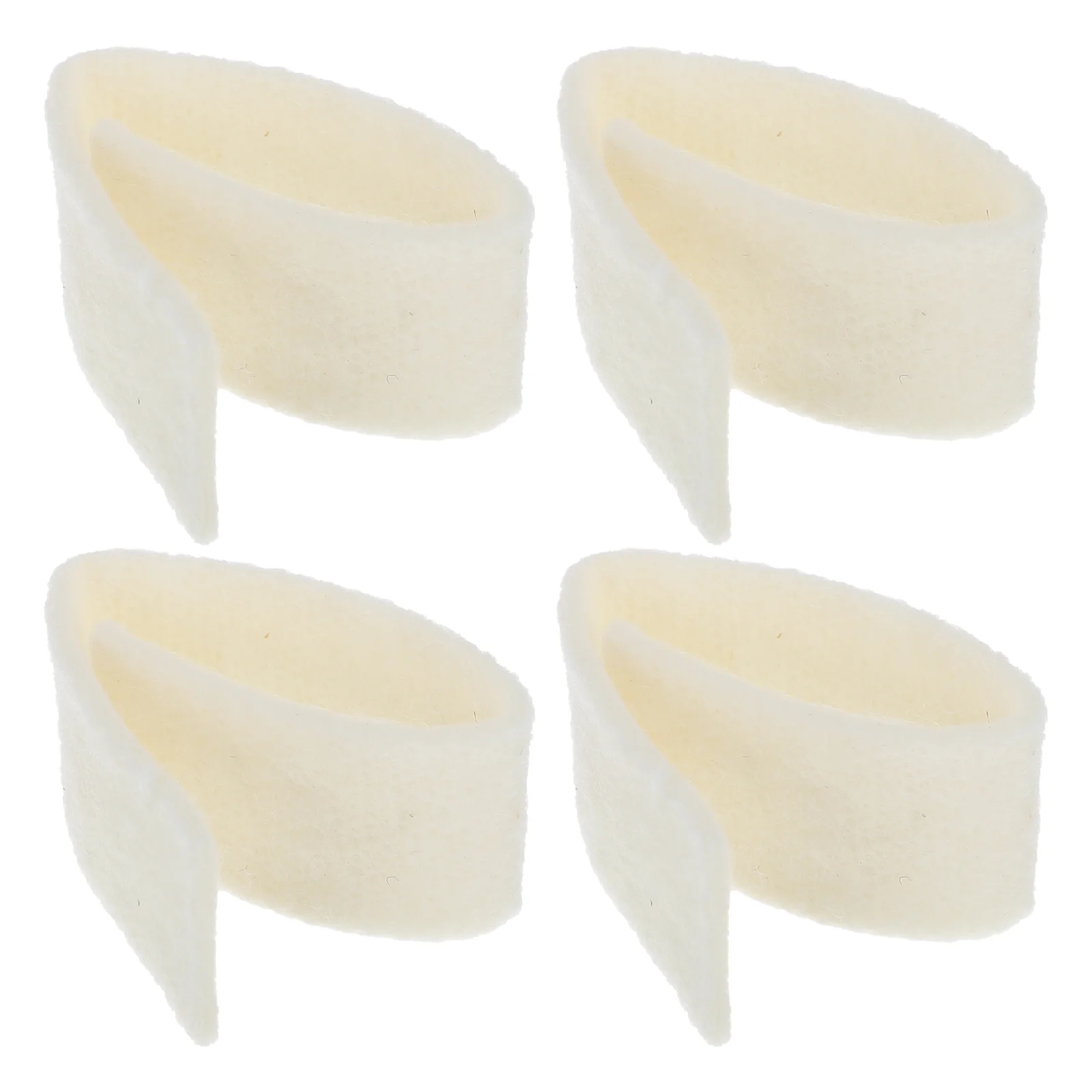 

4 Pcs Erhu Sound Filter Pad Delicate Practice Mute Home Sordine Wool Creative Huqin
