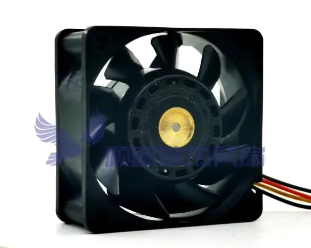 Sanyo Denki 9G0612P4S001 DC 12V 0.67A 60x60x25mm 4-Wire Server Cooling Fan