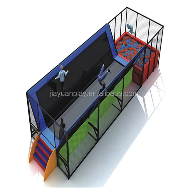 Foam Cube Trampoline Park Indoor Bungee Trampolines