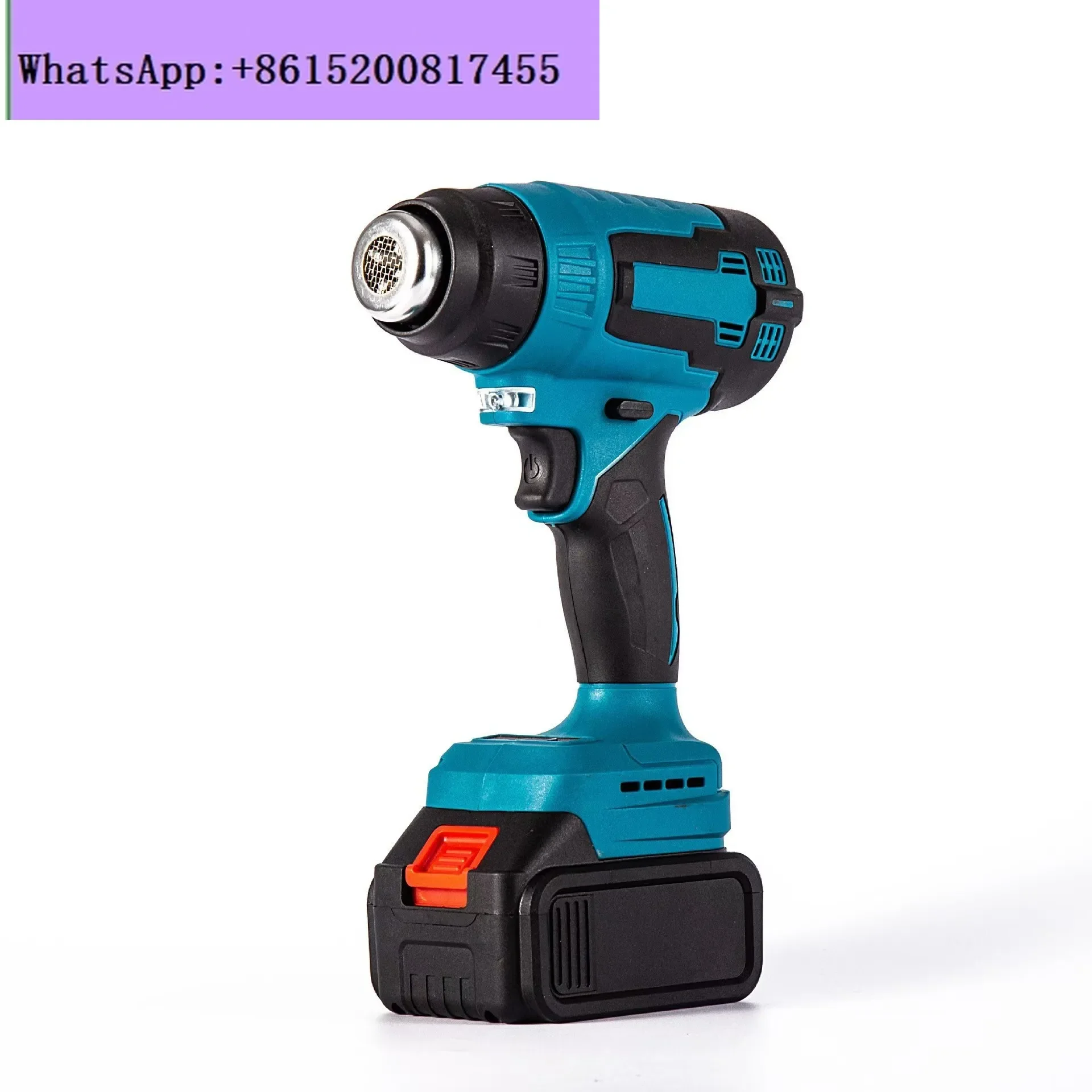 

Lithium battery rechargeable hot air blower small wireless plastic welding gun high power portable heat shrinkable
