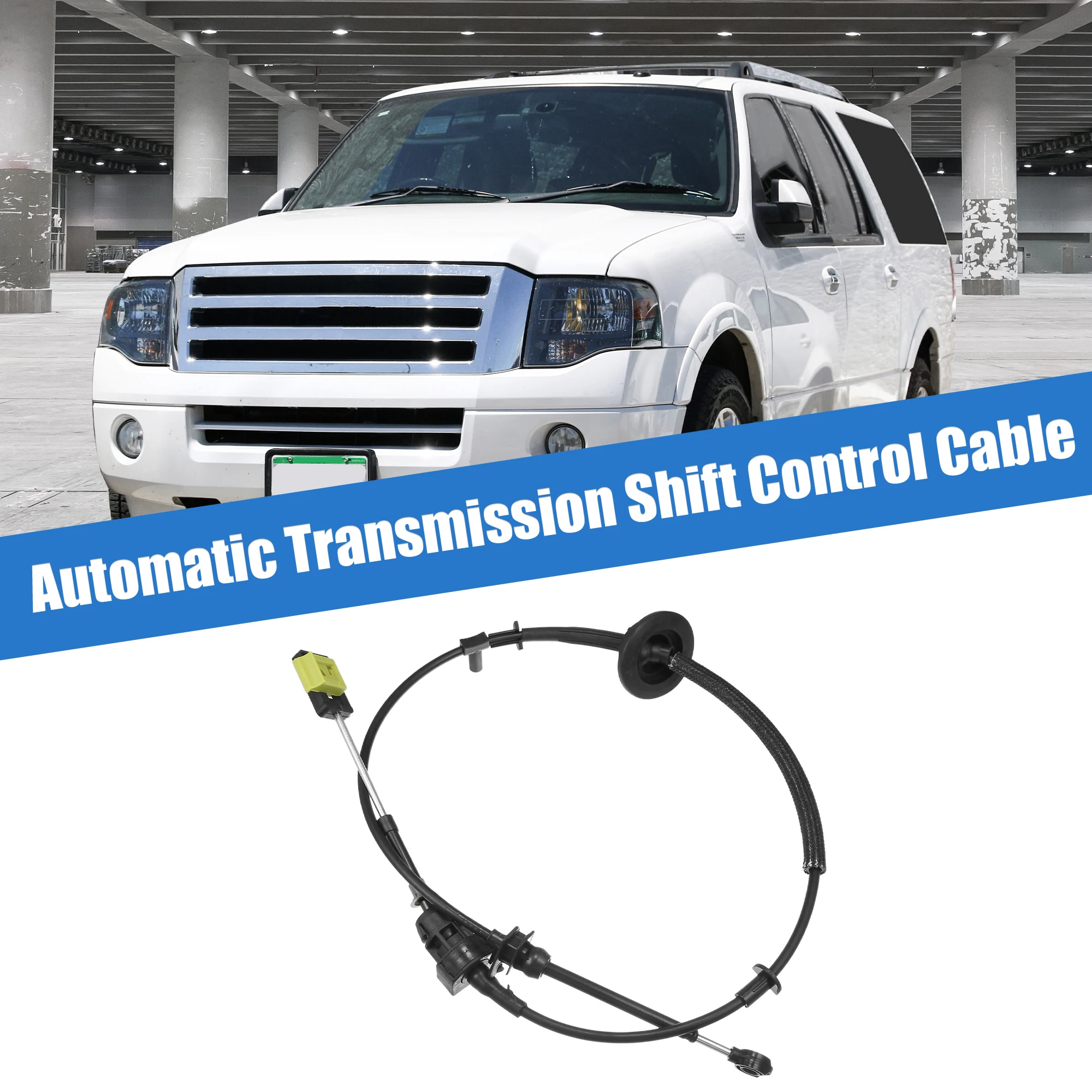 X Autohaux Auto Gear Shift Cable Transmission Shifter Cable Replace for Ford F-250 1997-1999 for Ford Expedition 1997-1999