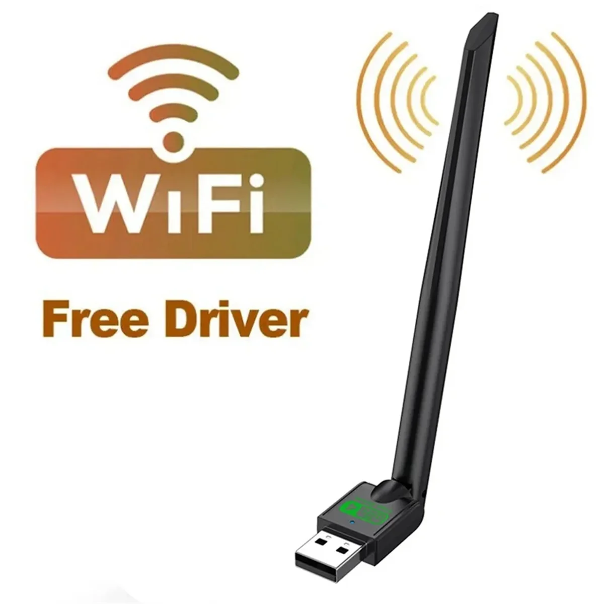 150Mbps USB Wifi Adapter Free Drive Dongle Supports Windows 7 8 10 WiFi Antenna Wireless Network Card for Desktop Laptop