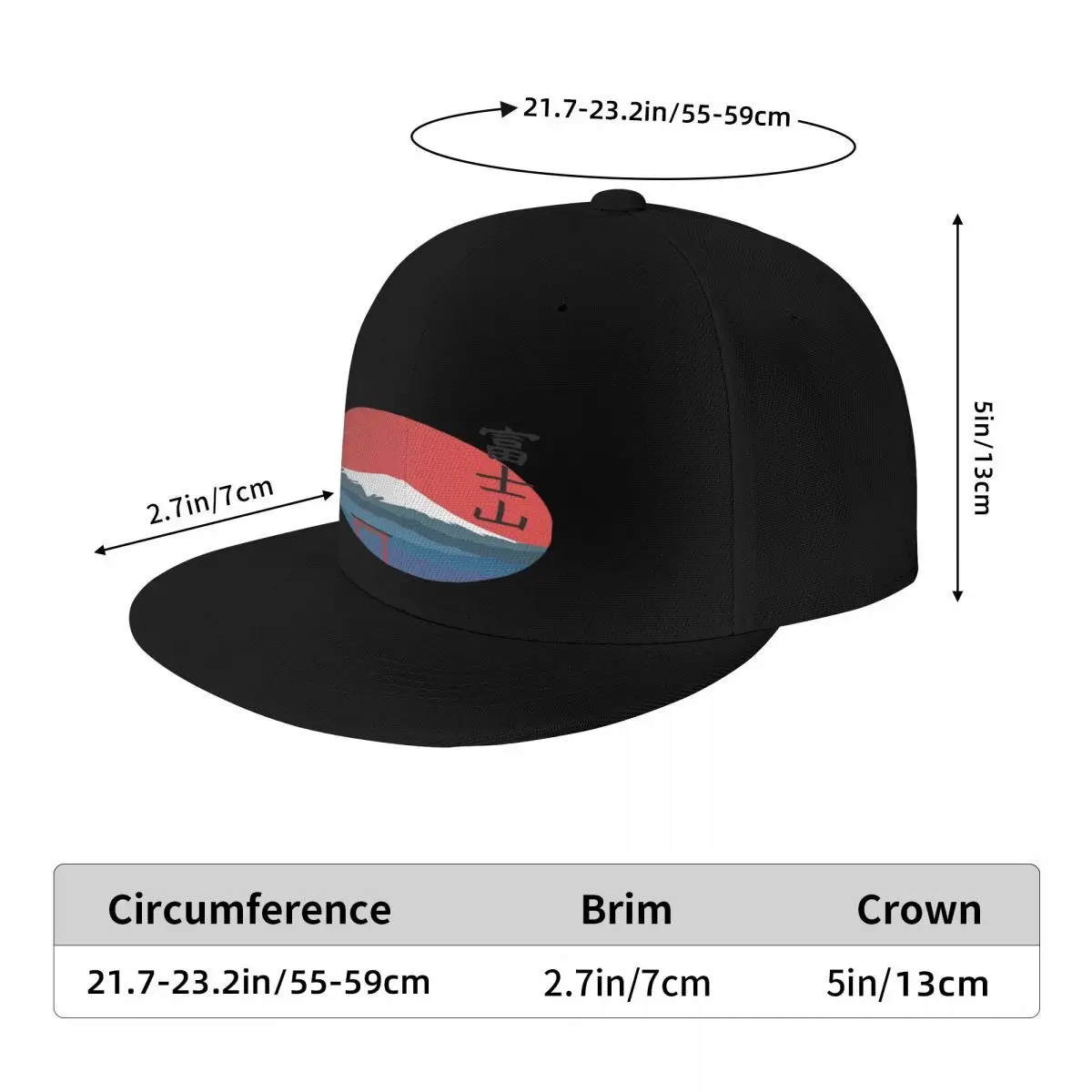 Mount Fuji-Gorra deportiva para hombre, gorro de béisbol, 817