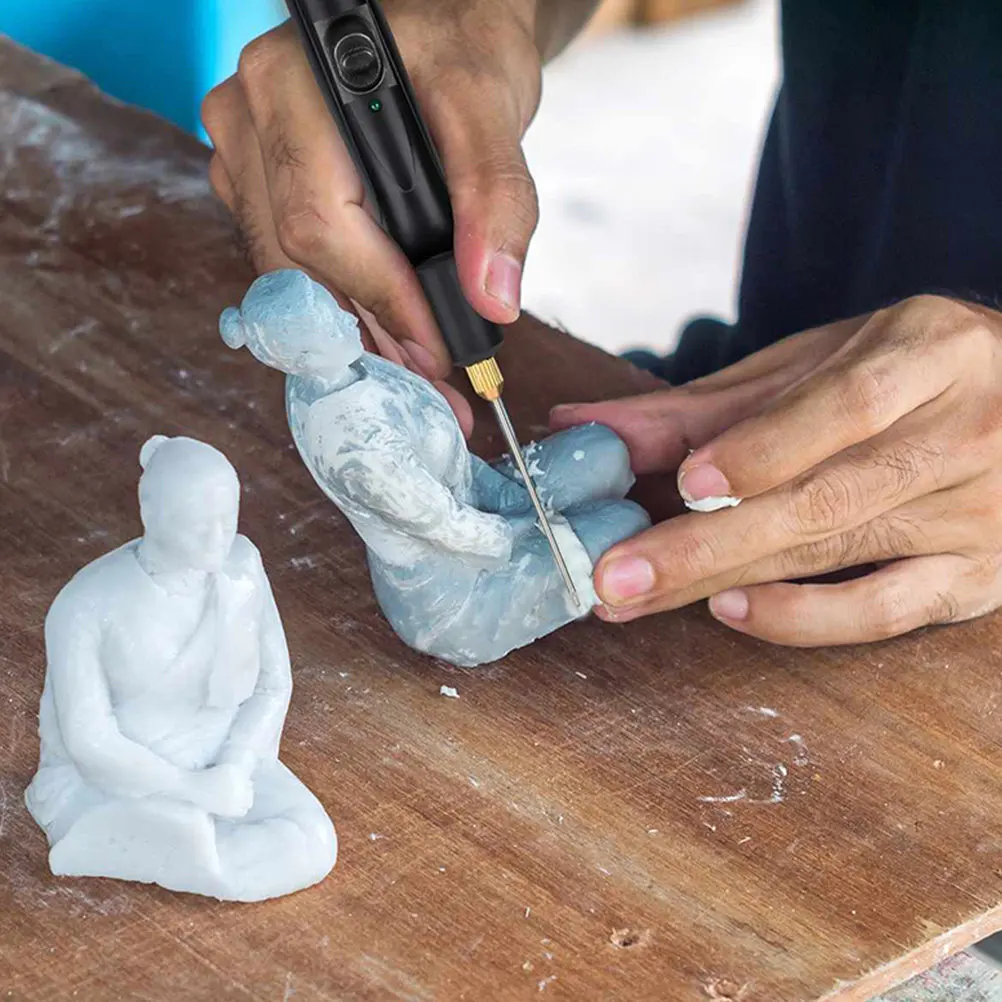 

Набор из 1 беспроводного электрического терморезака для пенопласта: инструмент для резки пенопластовых плит, для творчества и рукоделия, обеспечивает гладкое и герметичное сечение краев