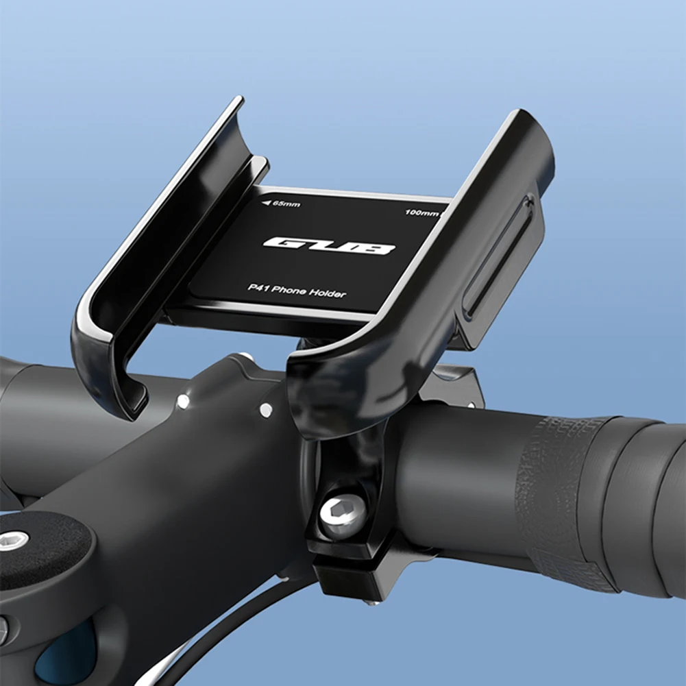 

Bicycle Phone Mount Stand Aluminum Alloy 360° Rotation Motorcycle Mobile Phone Mount for Motorcycle Scooter Handlebar