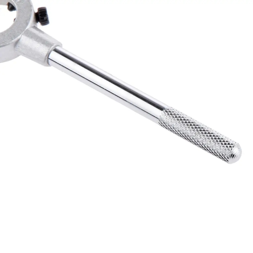 Die Stock Holder Thread Tap Wrench Round Handle Bar Tools 20mm L 190mm