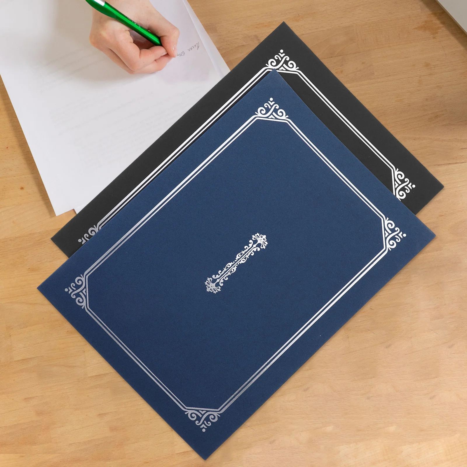 4 stücke Zertifikat Halter Papier Abdeckung Für Award Diplom Präsentation Ordner Ehre Zertifikat Abdeckung Dokument Lagerung Verwenden
