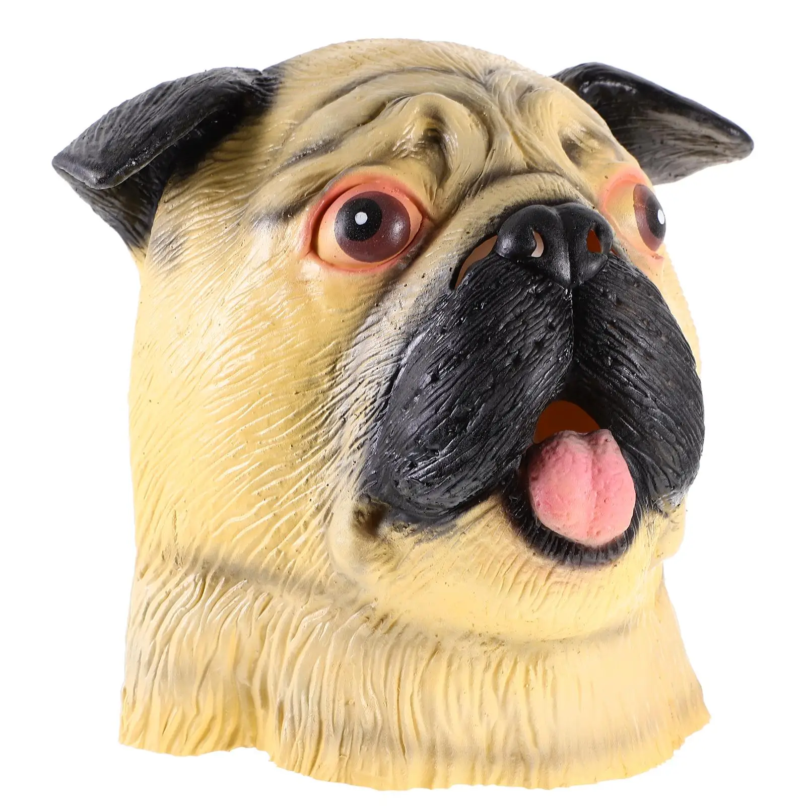 Masks Head Costume Dog Rubber Hoods Dog Props Halloween Props Halloween Gifts