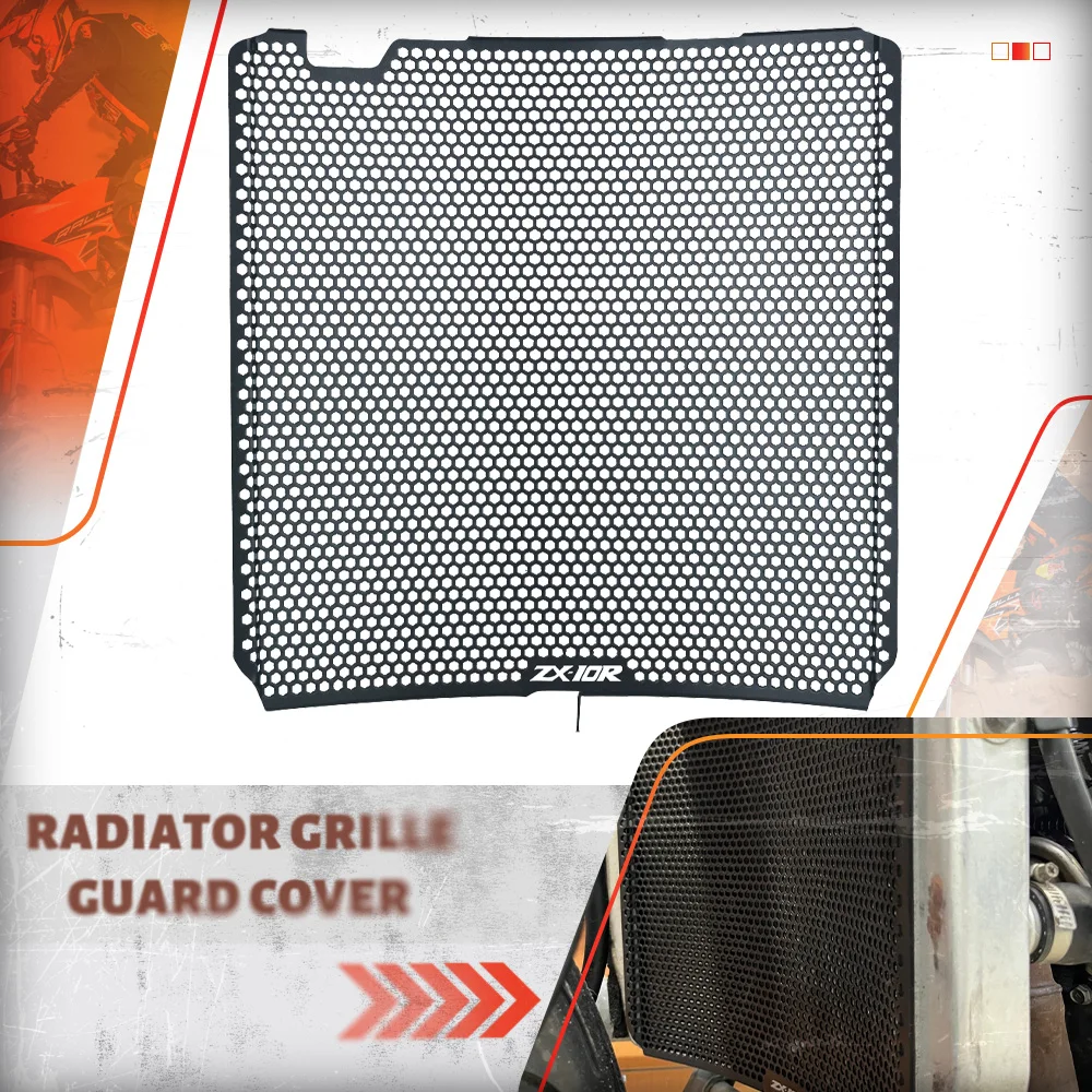 

ZX10R Защитная крышка решетки радиатора для Kawasaki NINJA ZX-10R 2008 2009 2010 2011 2012 2013 2014 2015 2016 2017 2018 2019 2020