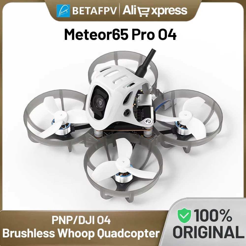 BETAFPV Meteor75 Meteor 65 Pro O4 sin escobillas Whoop Quadcopter ELRS 2,4G receptor 1S 3 en 1 HD FC PNP/DJI O4 versión Mini Dron FPV