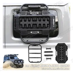 Off-road Escape Board Self Rescue Mud Anti Skiding Plate Car Window Bracket Recovery Track For Suzuki JB64 JB74 3 Door Jimny