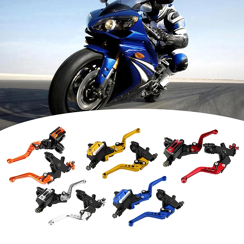 

1 Pair 7/8"(22mm) Universal Motorcycle Brake Master Cylinder Reservoir Levers Master Cylinder Levers Moto Accessories
