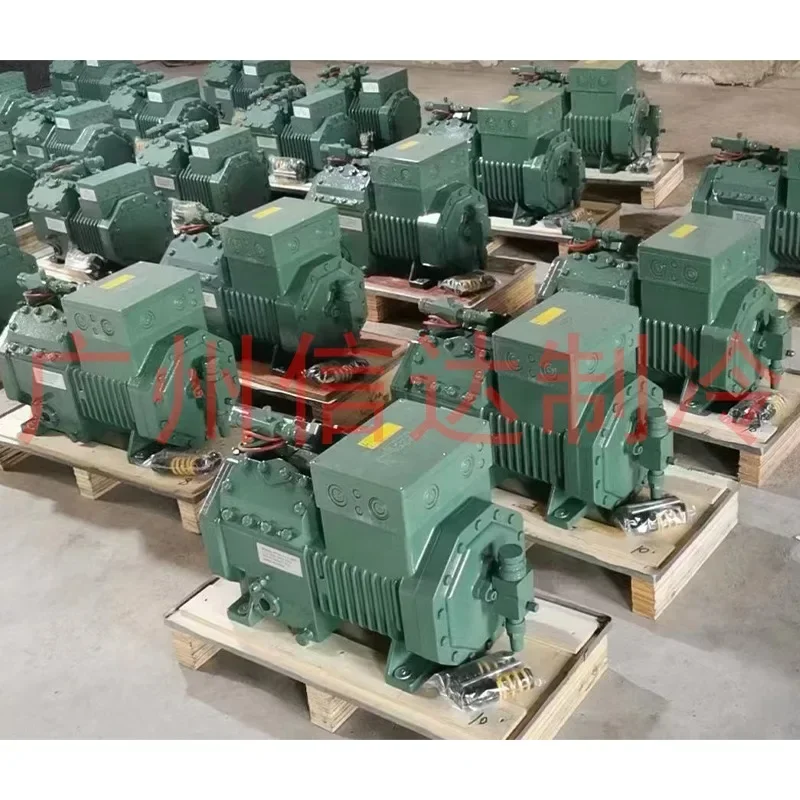 Biesel 3p/5p/8p/10p/15p/20p/25p/30p/40p semi-closed compressors for cold storage.
