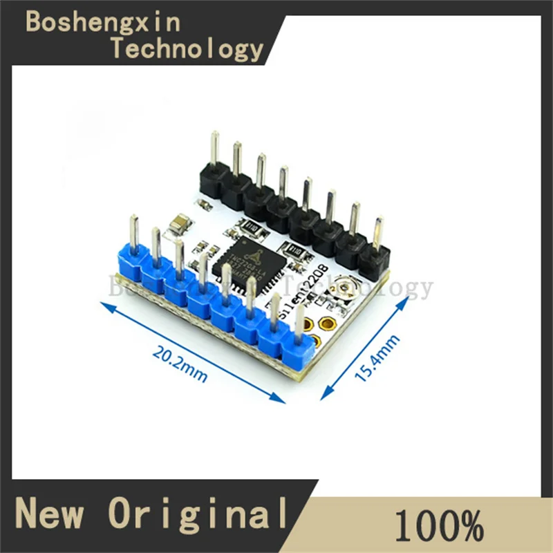 1 個 3D プリンタアクセサリー TMC2208 1.2 アップグレードされたステッピングモーターサイレントドライバーモジュール 256 分割