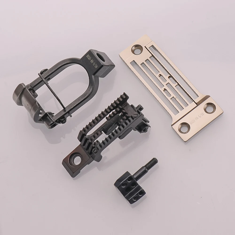 BROTHER DT6-B928 B926-6A B926-8A Gauge Set 3-Needle Double Chainstitch Crank Arm Needle Plate FeedDog Presser Foot Needle Clamp