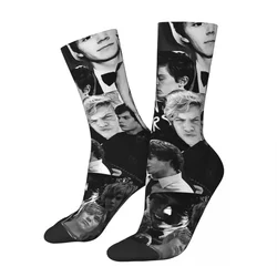 Happy Funny calzini da uomo Casual Evan Peters Sock stampa 3D Skateboard calzini da donna primavera estate autunno inverno